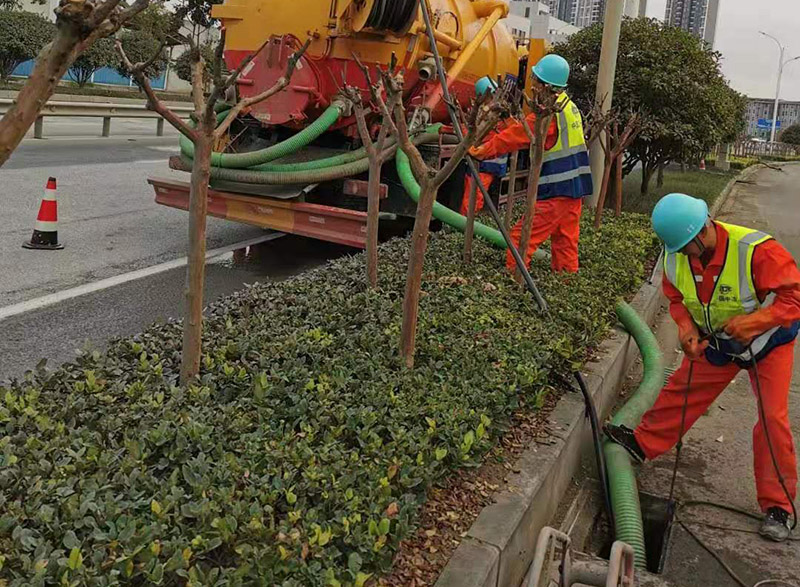 莲花市政管道清淤